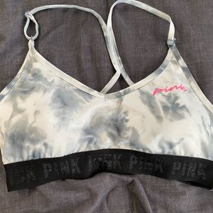 Pink Sports Bra